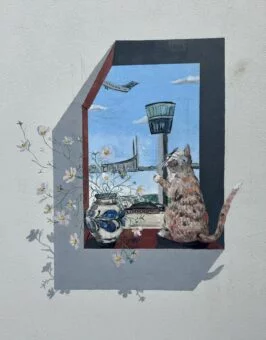 Vægudsmykning på amager